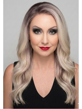 Lexi | 20" Sun-Kissed Bronde Lace Front Wig | 13x4 Swiss Lace